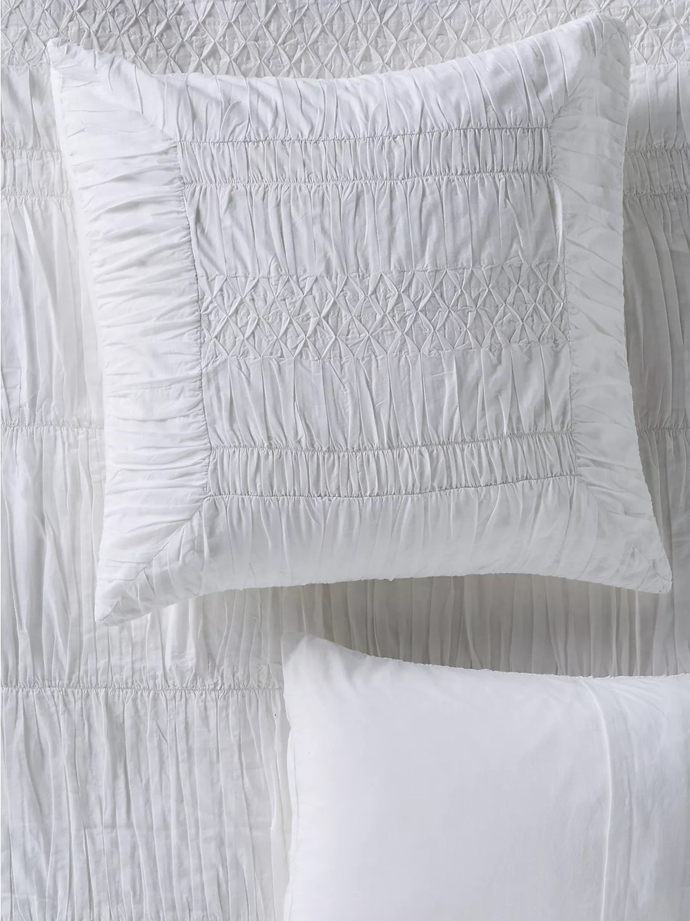 Mariella Cotton Pintuck Euro Shams